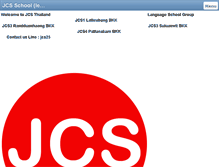 Tablet Screenshot of jcsthai.com